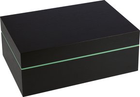 Zigarrenzubehör Humidor  Zino Z 80 Schwarzeiche und mint (115917)