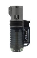 Zigarrenzubehör Feuerzeug  Jet Line TRIPLE Jetflame black (45-603-20)