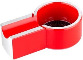 Zigarrenzubehör Aschenbecher  Angelo Alu rot (421004)