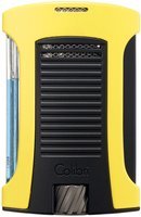 Zigarrenzubehör Feuerzeug  Colibri gelb/schwarz (293187)