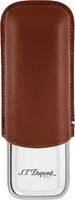 Zigarrenzubehör Etui  S.T. Dupont 2er marron/chrome (183011)