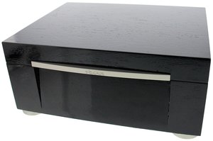 Zigarrenzubehör Humidor  Xikar HP schwarz (675BK) mit LED-Leiste