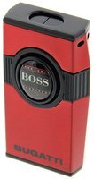 Bugatti BOSS Twin-Jet Zigarrenfeuerzeug Red