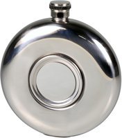 Zigarrenzubehör Merchandise  Classic Edelstahl poliert rund mit Teleskopbecher 300 ml (725931)