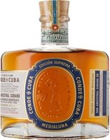 Spirituosen Rum  Conde de Cuba Edición Suprema Medialuna (70cl - 40% vol. Alc.)