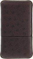 Zigarrenzubehör Etui  Charles Fairmorn Strauß braun 4er Corona (4/C)