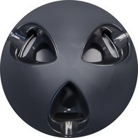 Zigarrenzubehör Aschenbecher  Cigar Oasis gun metal (100-GM)