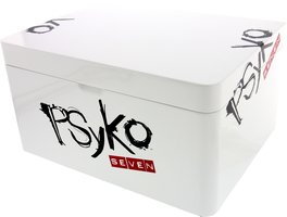 Zigarrenzubehör Humidor  Psyko weiß groß