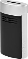 Zigarrenzubehör Feuerzeug  S.T. Dupont Black & Chrome (020701)