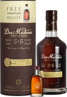 Dos Maderas Rum 5+5 und 1 x 50 ml Seleccion Mini (0,7 l / 40 % vol.) (950183)