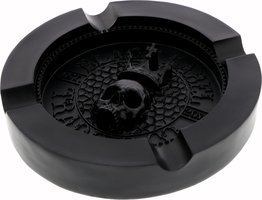 Black Label Trading Company Ashtray Schwarz (4 Ablagen)