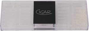 Zigarrenzubehör Humidorzubehör  Passatore eckig transparent für ca.50-100 Zigarren (595531)