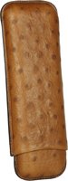 Zigarrenzubehör Etui  Martin Wess 2er Strauß braun (austriche) (592) (10361)