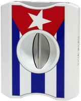 Zigarrenzubehör Schneider  Elie Bleu V-Cut Cuba Flagge (EBC5059)