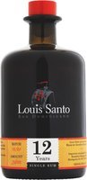 Louis Santo Ron Dominicano 12 Jahre Single Rum (0,5 l / 40 % Vol.)