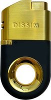 Zigarrenzubehör Feuerzeug  Dissim 2er Jetflame gold (ILT-GLD)