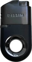 Zigarrenzubehör Feuerzeug  Dissim 2er Jetflame schwarz (ILT-BLK)