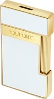 Zigarrenzubehör Feuerzeug  S.T. Dupont Lacque white/gold (028224)