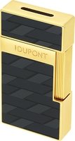 Zigarrenzubehör Feuerzeug  S.T. Dupont 1872 grey Monogram (025079)