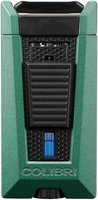 Zigarrenzubehör Feuerzeug  Colibri grün/schwarz Laser (295345)