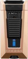 Zigarrenzubehör Feuerzeug  Colibri rosegold/schwarz Laser (295347)