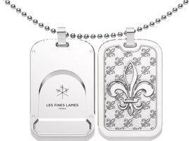 Zigarrenzubehör Schneider  Les Fines Lames Fleur de Lys Silver (17186)