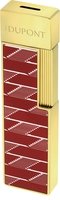 Zigarrenzubehör Feuerzeug  S.T. Dupont 1872 Monogramm burgundy (030078)