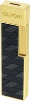 Zigarrenzubehör Feuerzeug  S.T. Dupont 1872 Monogramm schwarz (030079)