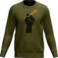 Zigarrenzubehör Merchandise  Ciguerilla Sweater oliv fist black (size L)