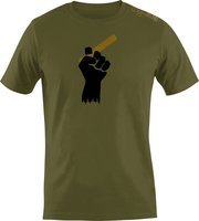 Zigarrenzubehör Merchandise  Ciguerilla Tee oliv fist black (size XL)