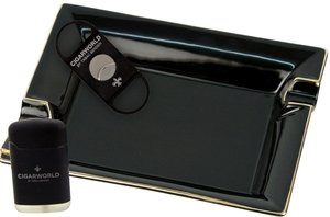 Zigarrenzubehör Geschenkideen  CIGARWORLD Aschenbecher Einsteiger