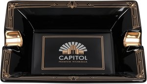 Zigarrenzubehör Aschenbecher  Capitol Schwarz