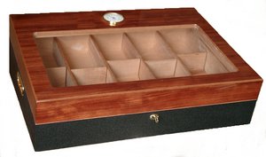 Zigarrenzubehör Humidor  Guy Janot Gala Gastro Bubinga Metallic (1112)