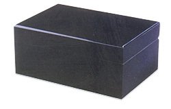Zigarrenzubehör Humidor  Guy Janot Lack schwarz für 35 Zigarren (616)