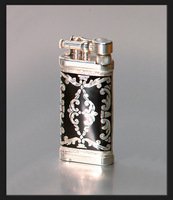 Sillems IM Corona Old Boy Epoque Antique Singleside Schwarz (64-1988S)