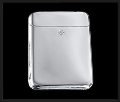 Zigarrenzubehör Merchandise  Sillems Visitenkarten-Etui 8er 925er Sterling Silber (1144)