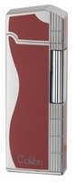 Zigarrenzubehör Feuerzeug  Colibri Rot/Silber (290074)