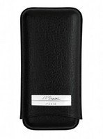 S.T. Dupont Cigar Case Leather 3er Contraste