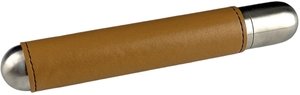 Zigarrenzubehör Etui  Adorini 1er Cigarrenetui mit braunem Leder (16184)