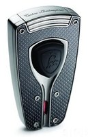 Zigarrenzubehör Feuerzeug  Lamborghini Carbon Schwarz (91005)