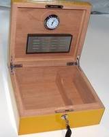 Zigarrenzubehör Humidor  Humipouros Color Yellow (8622)