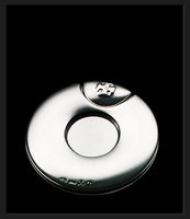 Zigarrenzubehör Schneider  Sillems rund 925er Sterling Silber (1433)