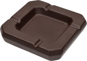 Zigarrenzubehör Aschenbecher  Classic Keramik braun matt mit 4 Ablagen (6136580)