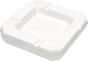 Zigarrenzubehör Aschenbecher  Classic Keramik weiß glänzend mit 4 Ablagen (6136582)
