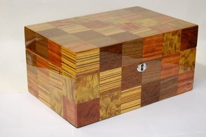 A. Jason humidor Patchwork Groß (Für bis zu 80 Cigarren)