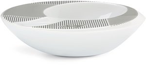 Zigarrenzubehör Aschenbecher  Davidoff rund weiss 1 Ablage (102329)