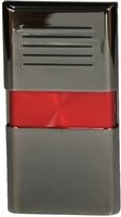 Zigarrenzubehör Feuerzeug  IM Corona Gunmetal / Rot (88-0005)