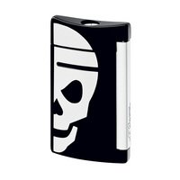 Zigarrenzubehör Feuerzeug  S.T. Dupont Skull - schwarz/weiß (010055)