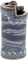 Zigarrenzubehör Feuerzeug   marmor blau (019271)