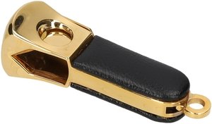 Zigarrenzubehör Schneider  Donatus Vergoldet - Leder (No. 625/08)